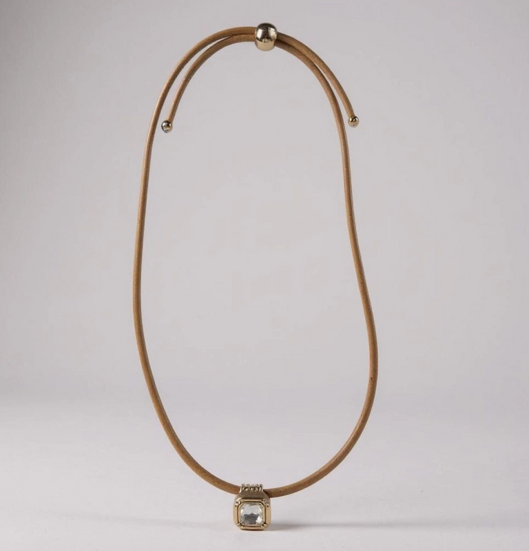 Leather Cord Necklace