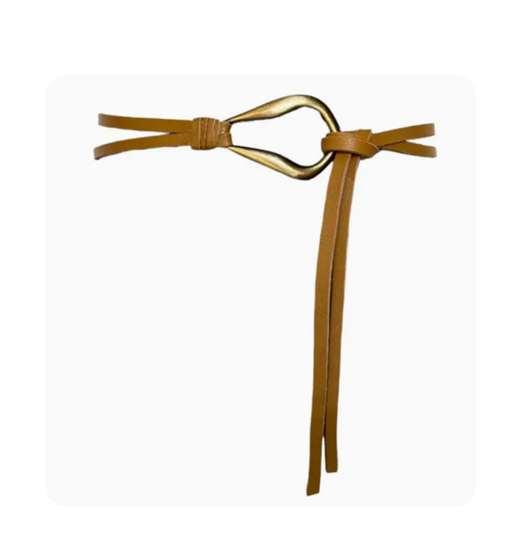 Nile Belt in Caramel