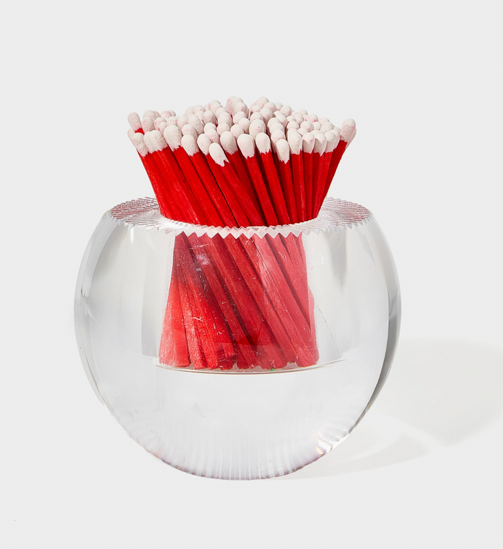 Round Match Striker - Candy Cane Matches