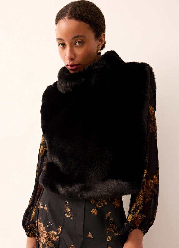 Cordelia Popover in Black