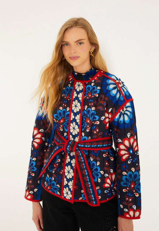 Latina Scarf Black Jacket