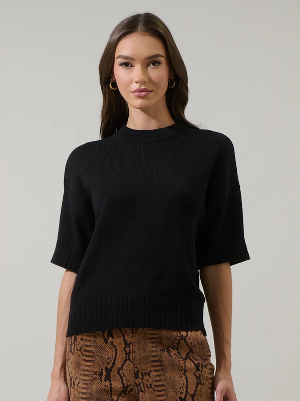 Alexia Drop Sweater Top