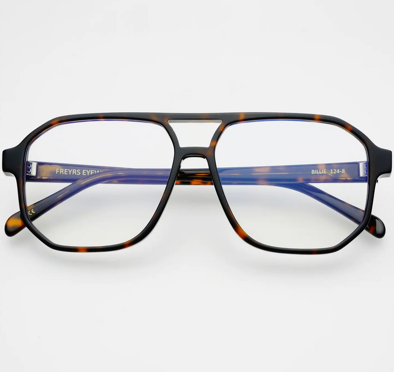 Billie Blue Light Readers Reading Glasses in Dark Tortoise - +1.5