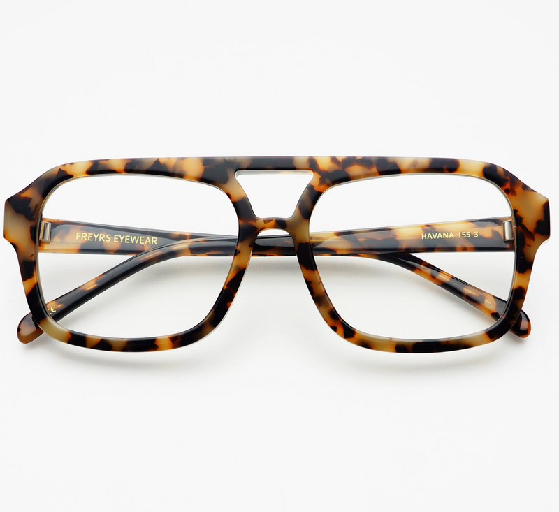 Havana Blue Light Readers Reading Glasses in Milky Tortoise - +1.5