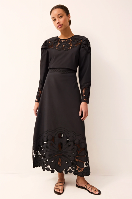 Eugenia Skirt in Noir