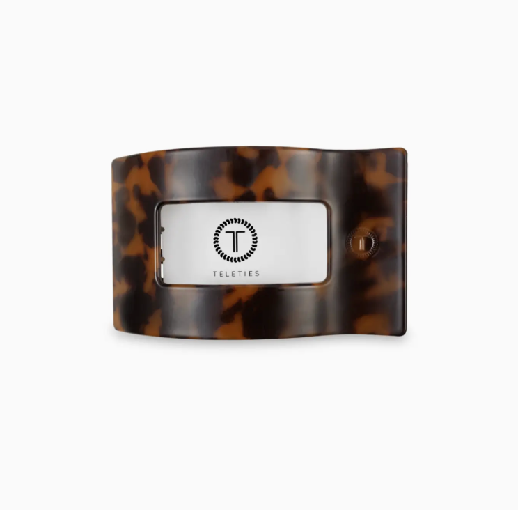 Small Flat Rectangle Hair Clip