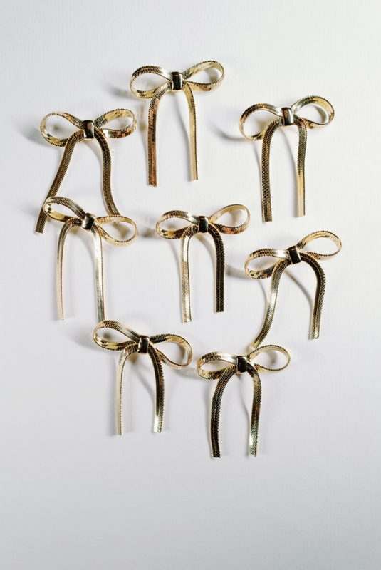 Mini Bow Duster Earrings