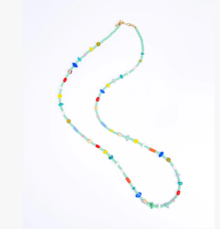 Long African Mint Mixed Media