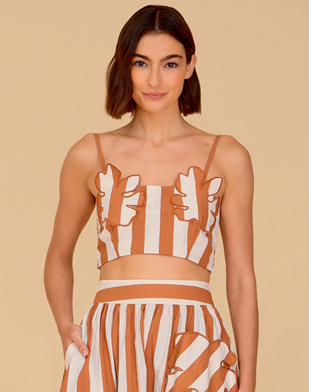 Lulu Top in Ceramica