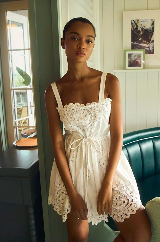 Cosette Dress in White