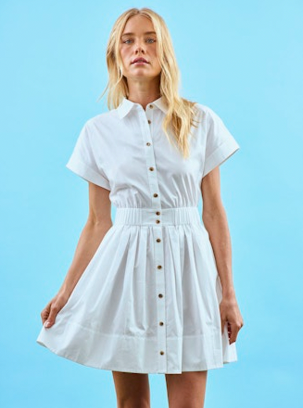 Howard Dress in White