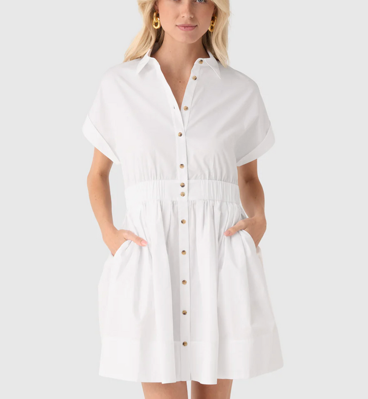 Howard Dress in White