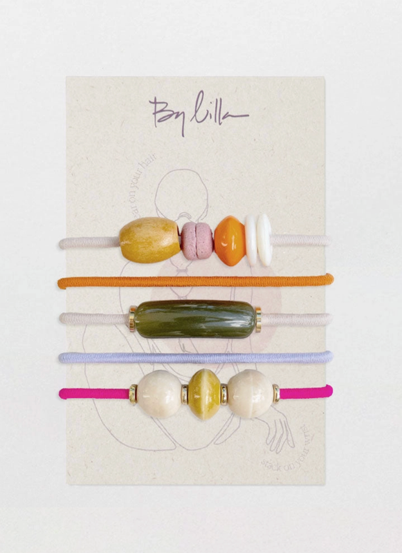 Bellini Bracelets / Hair Ties / 5 Pack / Spring / Summer