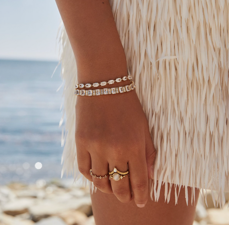 Baguette Tennis Bracelet