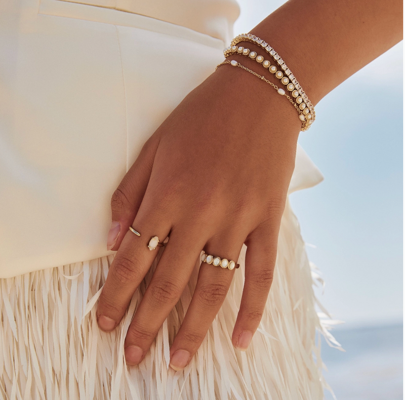 Tennis Bracelet Pearl