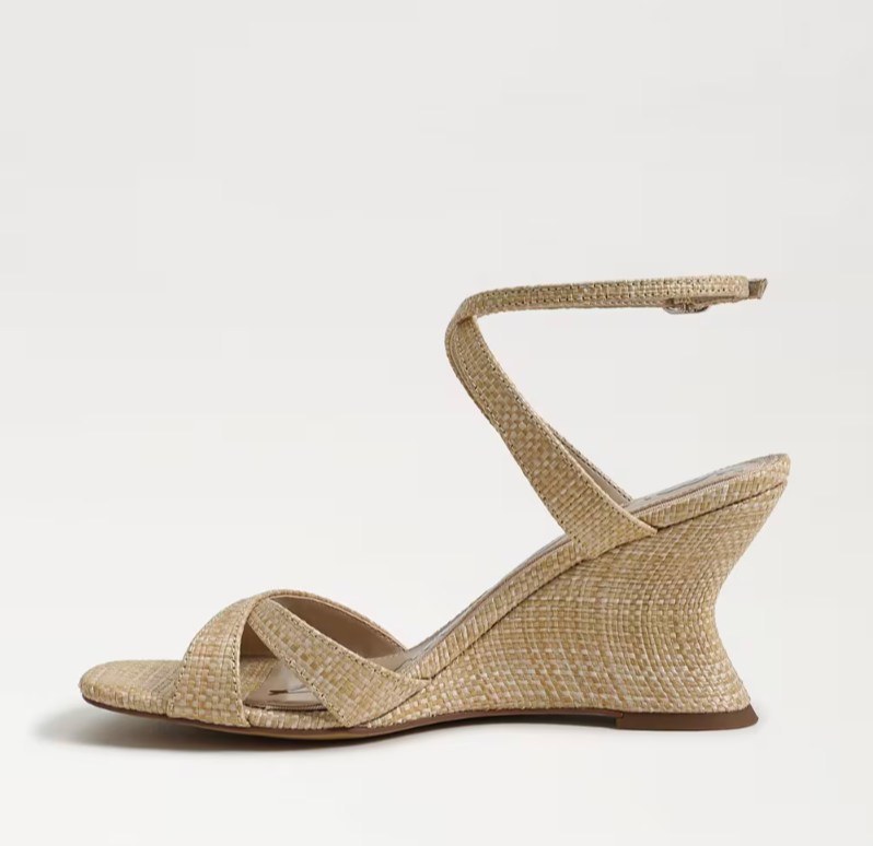 Davi Ankle Strap Wedge Sandal