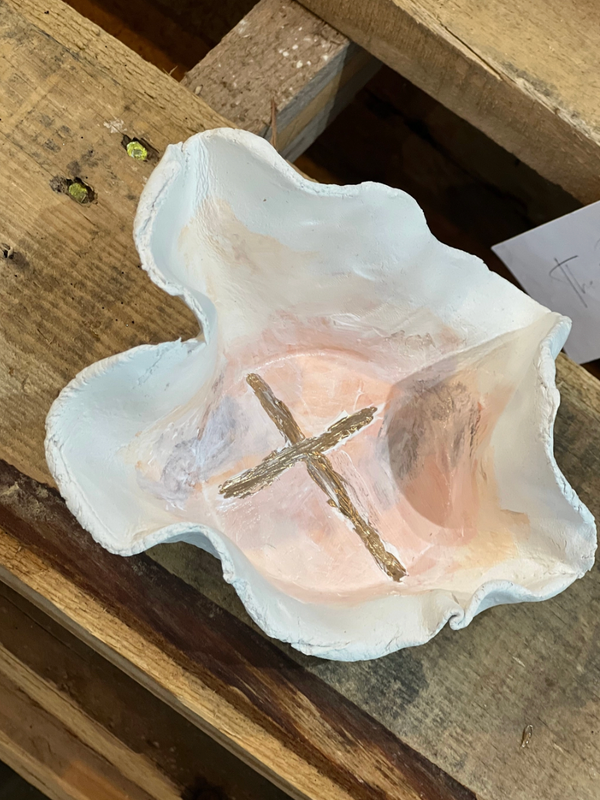 Cross Sculptural Bowl