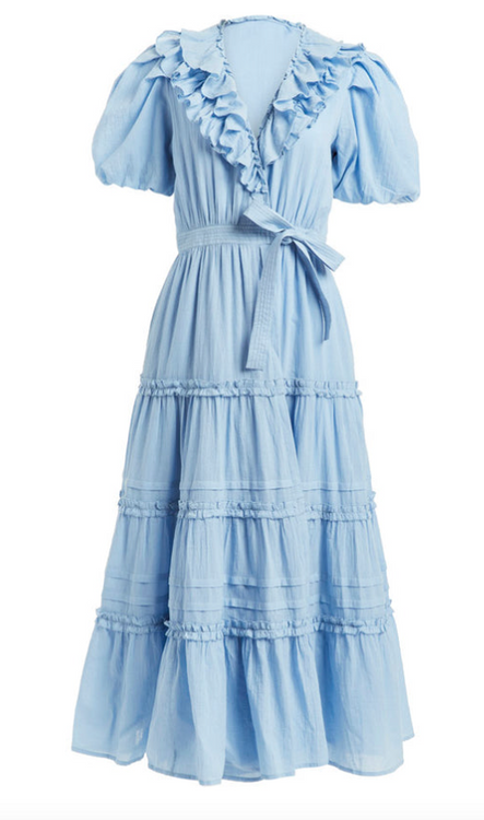 Remy Maxi Dress in Light Blue - Scout and Molly's Columbia
