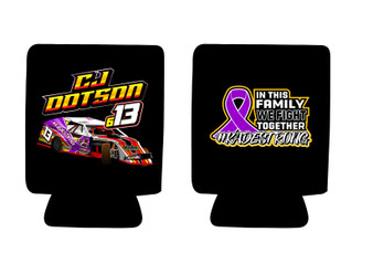 CJ Dotson Racing Koozies