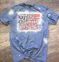 Make America Kind Again, Bleached TShirt, Distressed Shirt