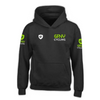 Hoodie Black "GFNY Cycling"