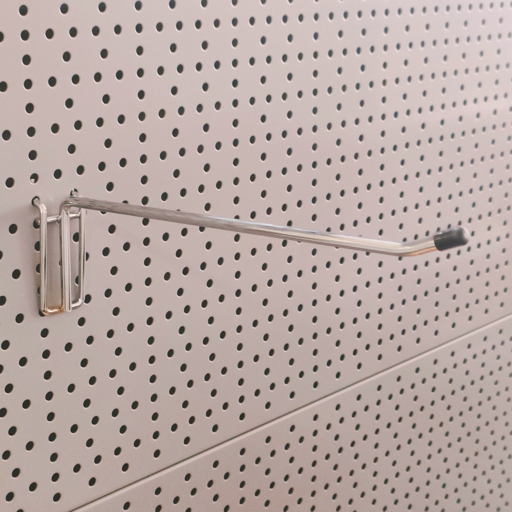 Trion Brand (10 Pack) USA Made 10 Inch Mega Peg Hooks for 1/8 to 1/4 Pegboard or
