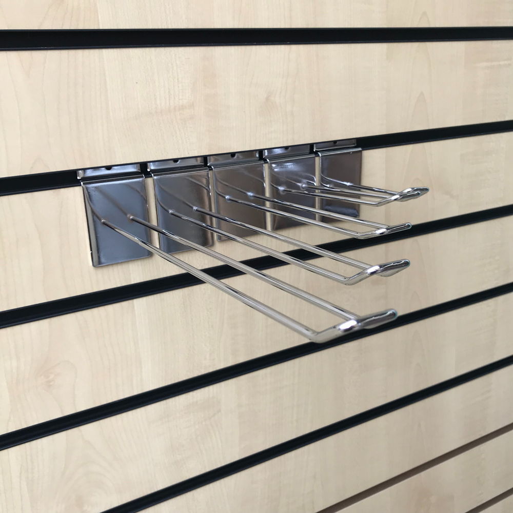 Slatwall Euro Hooks Accessory Single Prong Shop Display