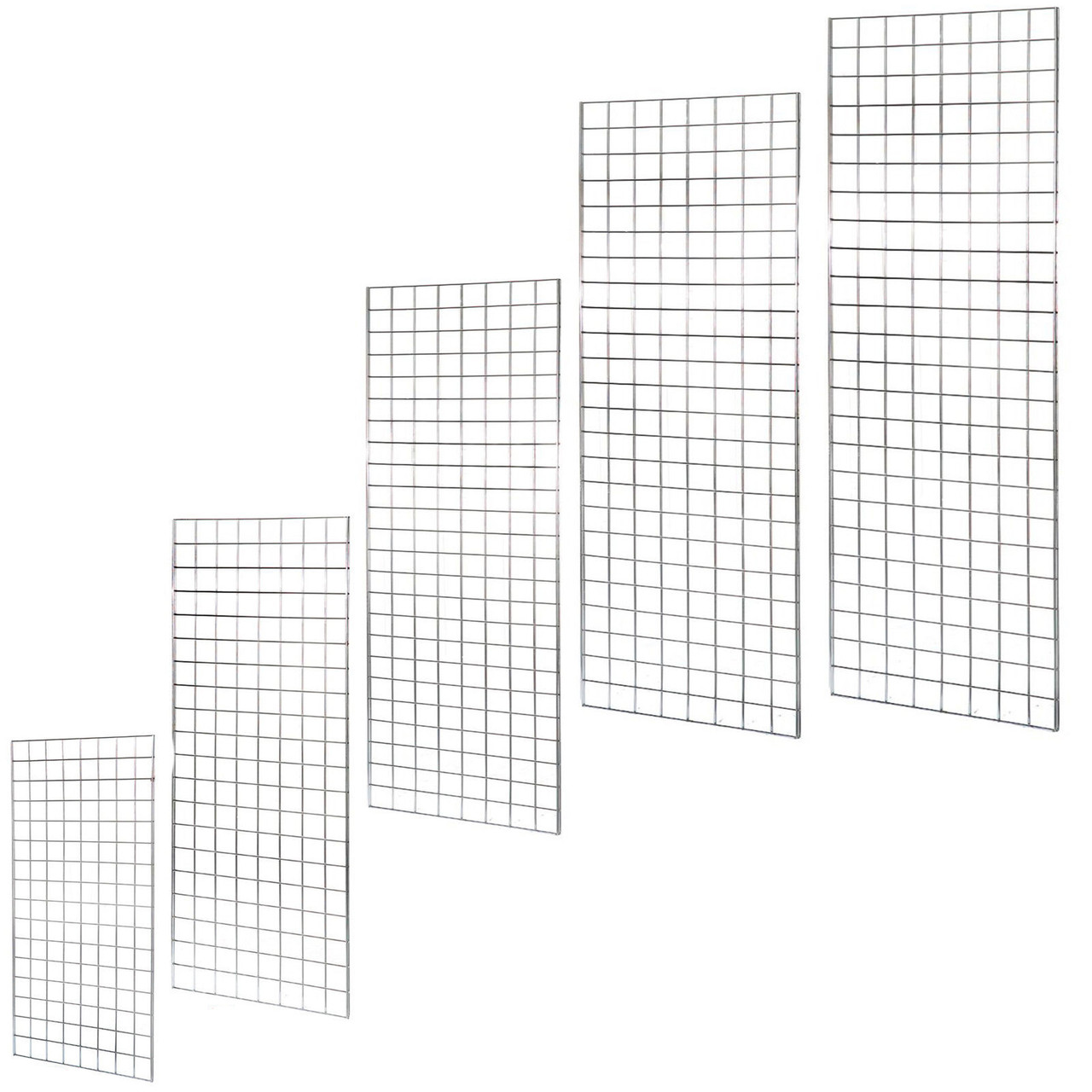 Heavy Duty Chrome Grid Mesh Panels