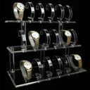 Clear Acrylic Watch Display Stand For Retail Display & Jewelry Organizer