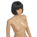 Female Mannequin Wig – Short Bob – Black