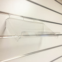 Acrylic Angled Slatwall Shelves Display for Mobile Phones Accessories