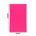 Thin Sized Plain Fluorescent Dyglo Cards