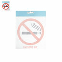Shop/ Office/ Door/ Window/ Self Adhesive Sticker Label Sign -No smoking- Inside/ Outside