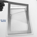 New Magnetic 2xA3 LED Double Side Window Light Pocket Panel Estate Agent Display.