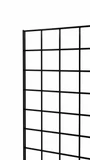 black grid panels