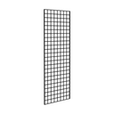 black grid panels