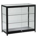 New Black Aluminium Counter Showcase 120cm Display Retail Shop Fitting