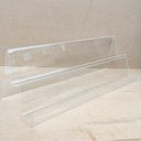 Large 2 tier acrylic with lip