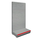 Retail Slatwall Back Panel Shelving Unit - H210cm X W125cm