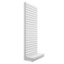 Retail Slatwall Back Panel Shelving Unit - H240cm X W66.5cm