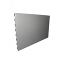 Silver Plain Back Panel For Retail Shelving Units - W66.5cm