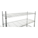 7 Tier Chrome Wire Shelving - 6ft Height