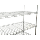 7 Tier Chrome Wire Shelving - 6ft Height