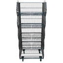 Black 5 x Tier Stackable Display Baskets-60cm