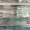Clear Tempered Glass Shelf Panel Storage Sheet Shelving Display