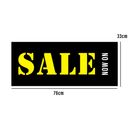 SALE NOW ON Poster Window Display Sign