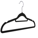 Black Velvet Coated Hangers