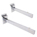 Glass Shelf Brackets Slatwall Slatboard With Suction Pads For Hold Glass