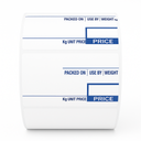 58 × 60 mm CAS‑Compatible Scale Label Rolls – 500 Labels per Roll