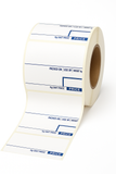58 × 60 mm CAS‑Compatible Scale Label Rolls – 500 Labels per Roll